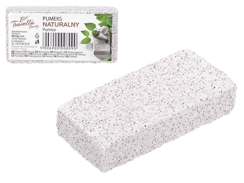 PUMEKS NATURALNY 9x4x2cm Travella RAVI