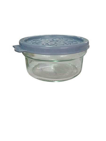 POJEMNIK SZKLANY 410ml z pokr.plast.M-212 RAVI mix