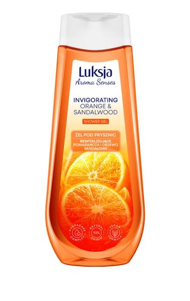 LUKSJA żel pod prysznic 500ml ORANGE & Sandalwood