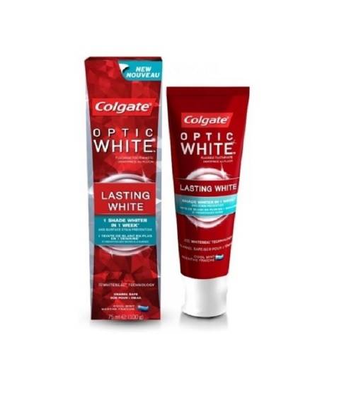 COLGATE OPTIC WHITE 75ml LASTING WHITE