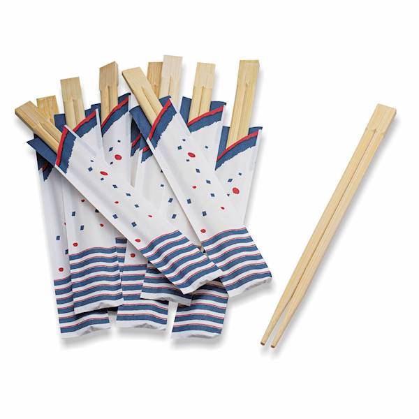 PAŁECZKI BAMBUSOWE DO SUSHI 10-par (dł.22,5cm)