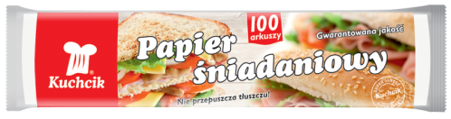 PAPIER śniadaniowy - 100 arkuszy - KUCHCIK 2104