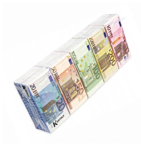 CHUSTECZKI higieniczne 10x9szt EURO King of Money 