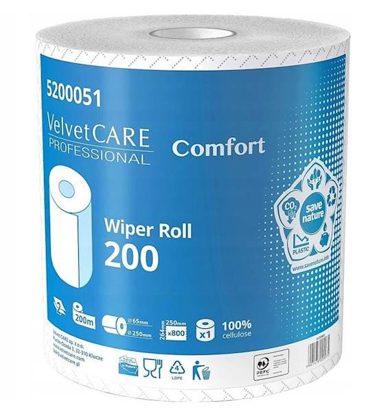 CZYŚCIWO BIAŁE 200m celul.2w -1szt VELVET 5200051