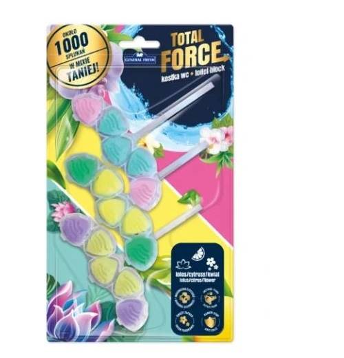 GENERAL TOTAL FORCE kulki 3x40g trójpak MIX lotos