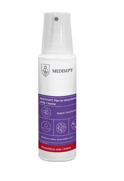 MEDISEPT Płyn do dezynfekcji stóp i butów 250ml