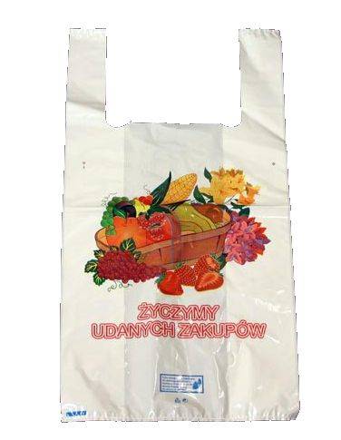 REKLAMÓWKA "udanych zakupów" foliowa LDPE - 100szt