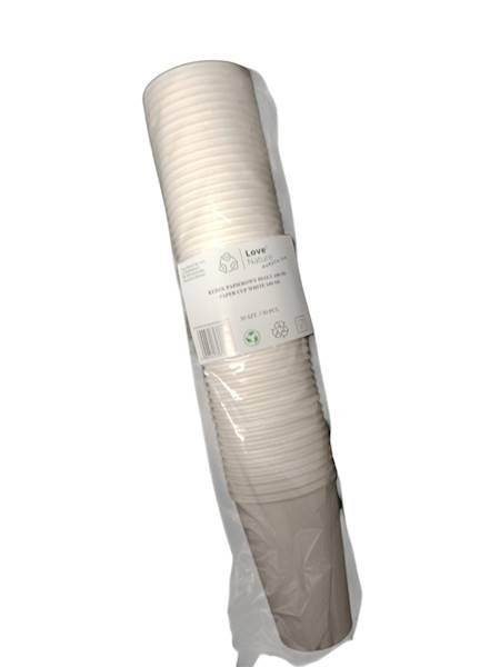 KUBKI PAPIEROWE BIO 180ml - 50szt !!! ATEST LN
