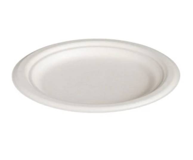 TALERZ jednorazowy 22,5cm - 50szt PAPIEROWY
