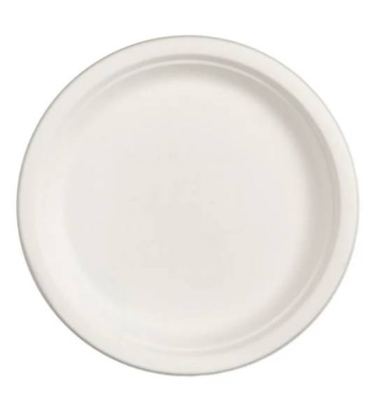 TALERZ jednorazowy 22,5cm - 50szt PAPIEROWY