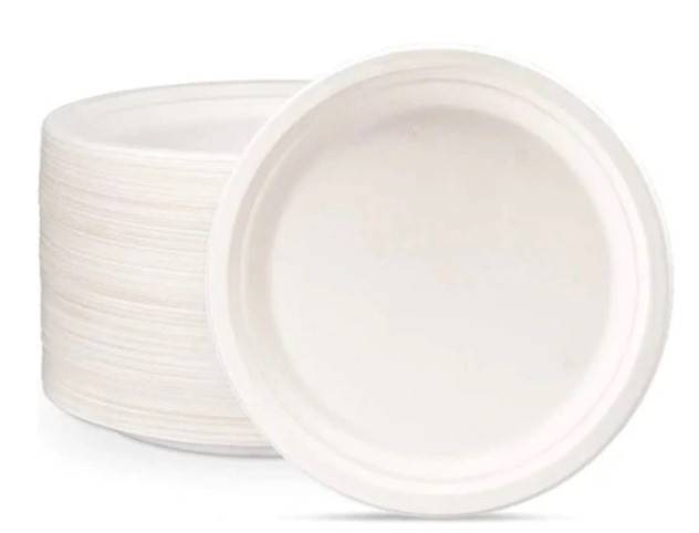 TALERZ jednorazowy 15,5cm - 50szt PAPIEROWY LN 