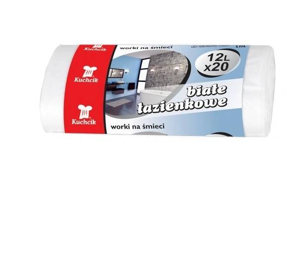 WORKI 12L 20szt BIAŁE ŁAZIENKOWE 2893 KUCHCIK