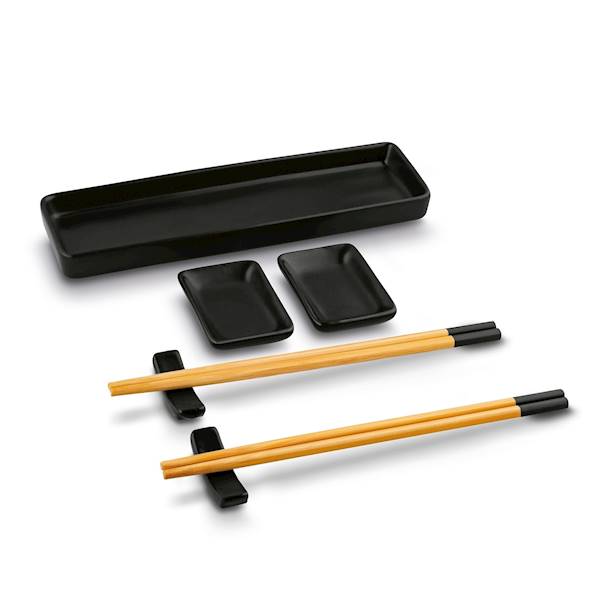 SUSHI ZESTAW do serwowania 7-el. dla 2 osób TD