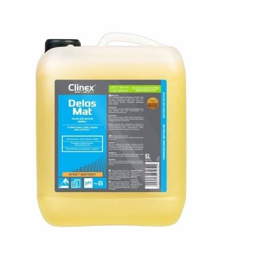 CLINEX DELOS MAT - 5L pł.do pielęg.mebli matowych