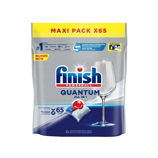 FINISH QUANTUM tabletki do zmywarek 65szt