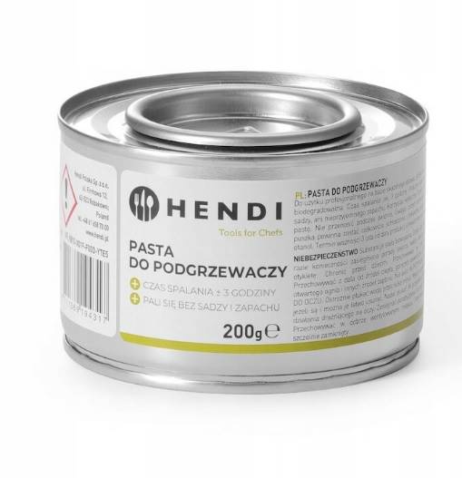 PALIWO do podgrzewaczy w postaci pasty 200g