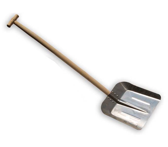 ŁOPATA ALUMINIOWA duża L 0301 z trzonkiem