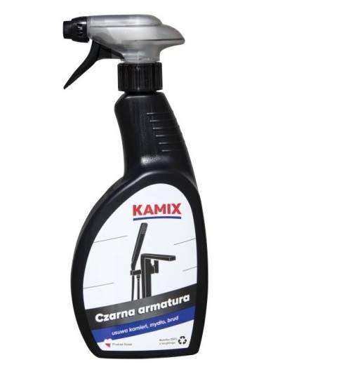 KAMIX CZARNA ARMATURA 500ml spray do czyszczenia