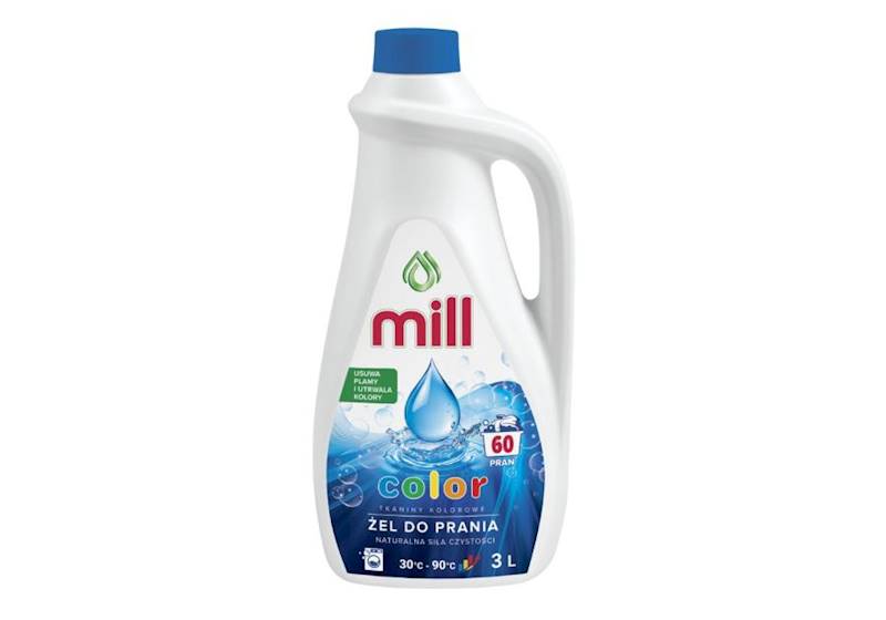 MILL ŻEL do prania 3L COLOR 60P