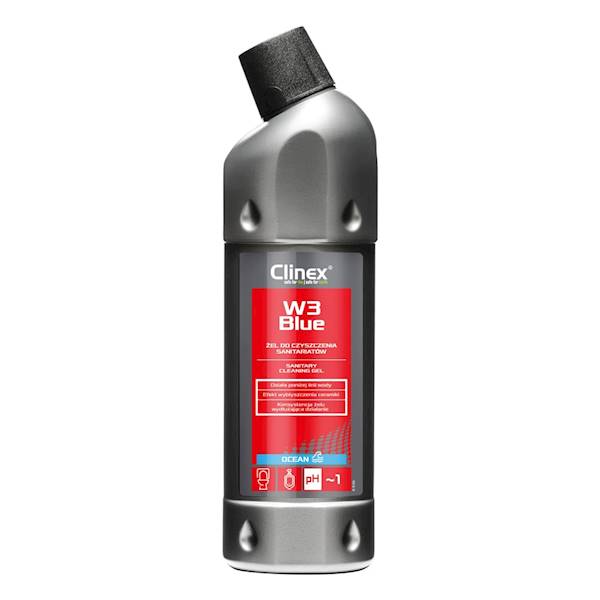 CLINEX W3 BLUE - 1L do mycia sanitariatów