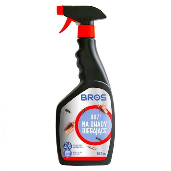 BROS 007 NA OWADY BIEGAJĄCE 500ml karaluchy,mrówki