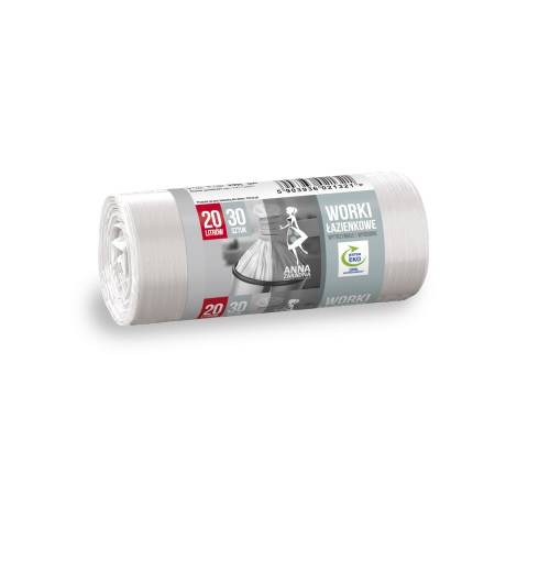 WORKI 20L 30szt ŁAZIENKOWE białe AZ /42/