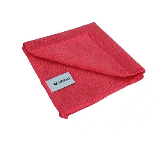 ŚCIERKA mikrofibra 30x30 -10szt 250g QLEANUP RED
