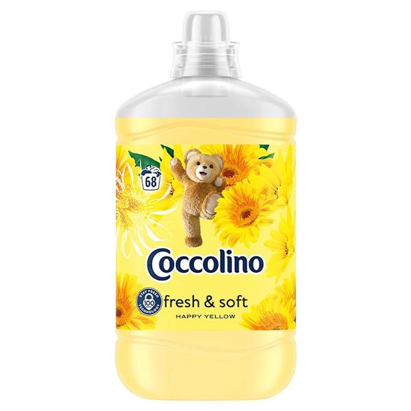 COCCOLINO 1,7L konc.do płukania HAPPY YELLOW