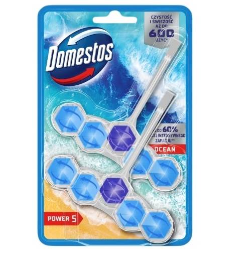 DOMESTOS POWER 5 zawieszka do WC - 2szt OCEAN