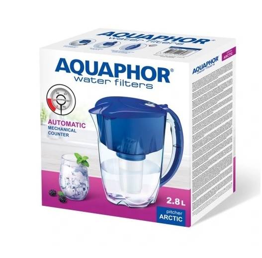 Dzbanek filtrujący 2,8L AQUAPHOR Arctic nieb. A5