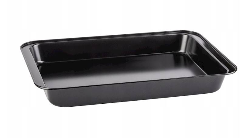 BLACHA 42x28x5,5cm NON-STICK XL czarna  DIA2351