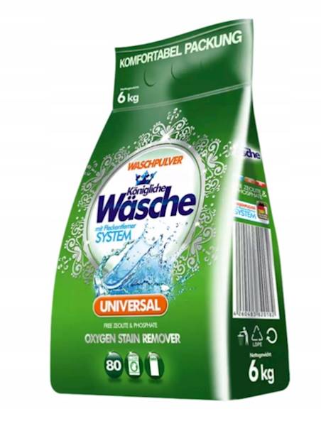 WASCHE Konigliche proszek 6kg 80P UNIVERSAL