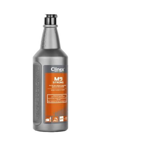 CLINEX M9 STRONG 1L płyn do gruntow.mycia posadzek