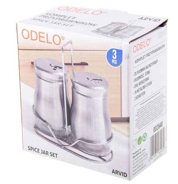 KPL PRZYPRAWNIKÓW 3-elementowy120ml ARVID OD2648
