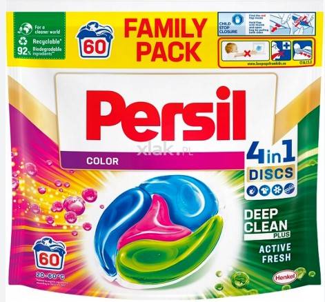 PERSIL Power CAPS 60szt COLOR kapsułki do prania