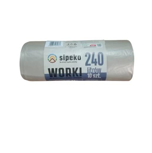 WORKI 240L 10szt LDPE BEZBARWNE