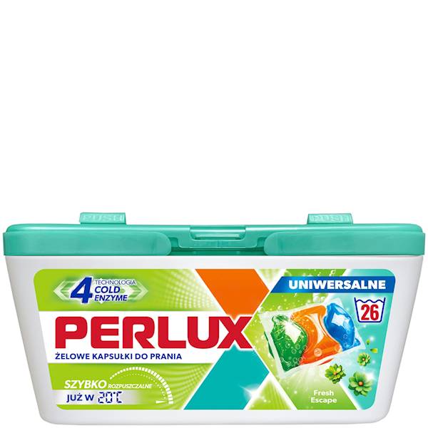 PERLUX kapsułki do prania 26szt UNIWERSALNE