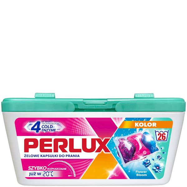 PERLUX kapsułki do prania 26szt COLOR