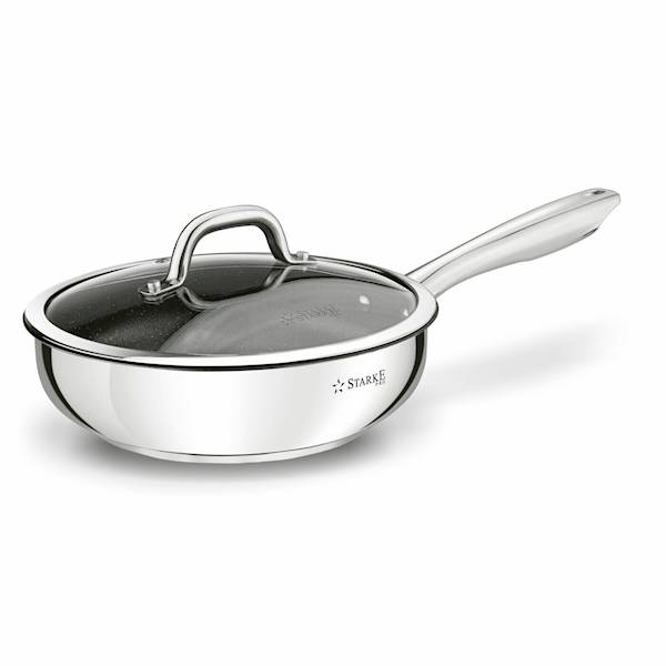 PATELNIA 24cm + sz/p Starke TREVISO non-stick