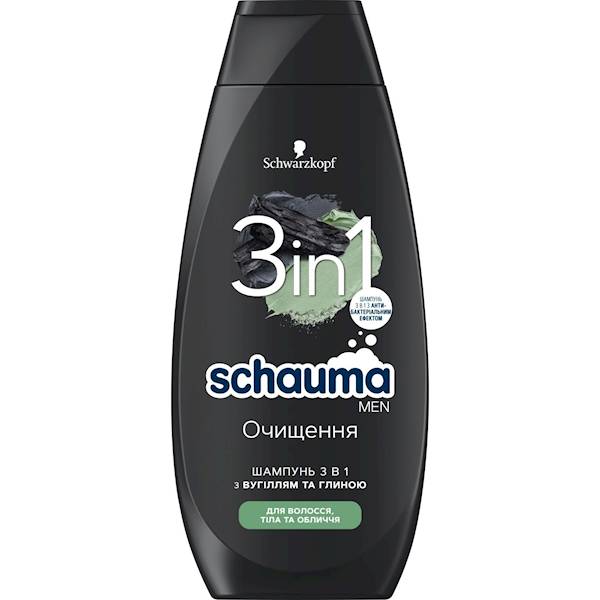SCHAUMA MEN szampon 400ml MIX