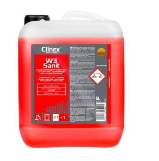 CLINEX W3 SANIT 5L 