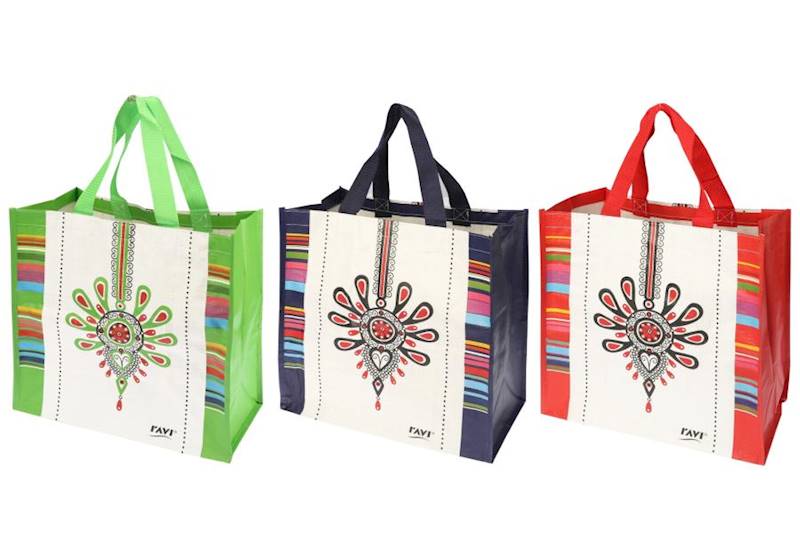 TORBA NA ZAKUPY 35x20x35cm FOLK