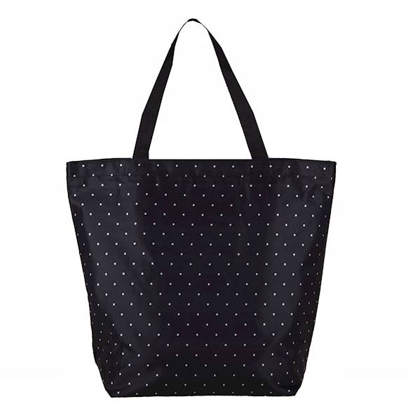 TORBA NA ZAKUPY 39x33x14cm DOTS z zamkiem