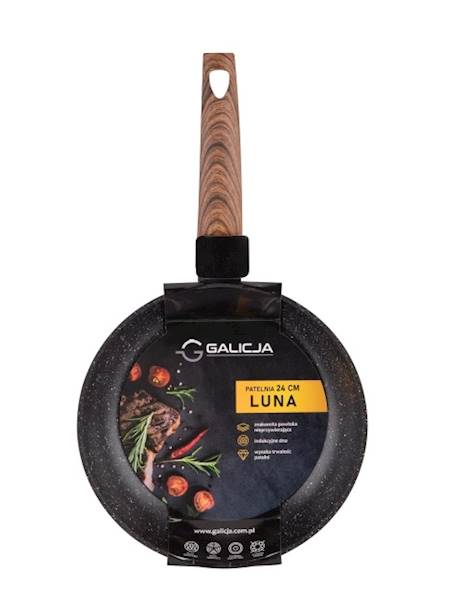 PATELNIA 24cm LUNA Galicja non-stick 