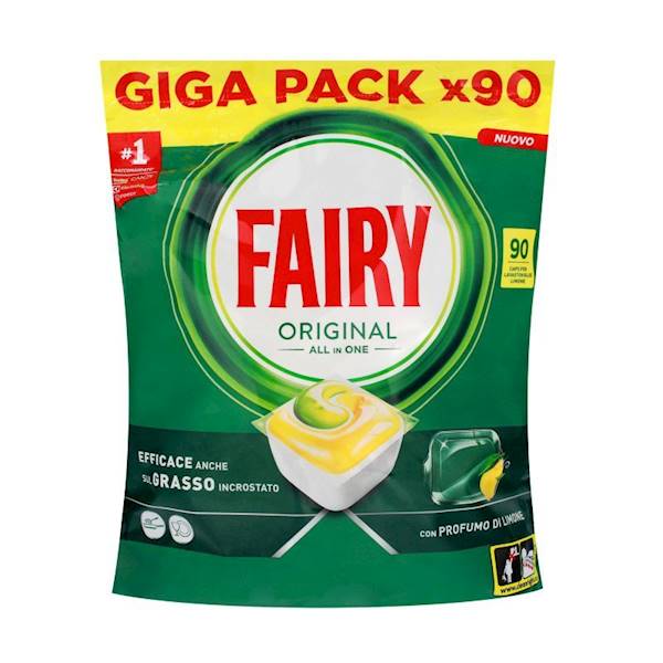 FAIRY ORIGINAL kapsułki do zmywarek 90szt All in 1