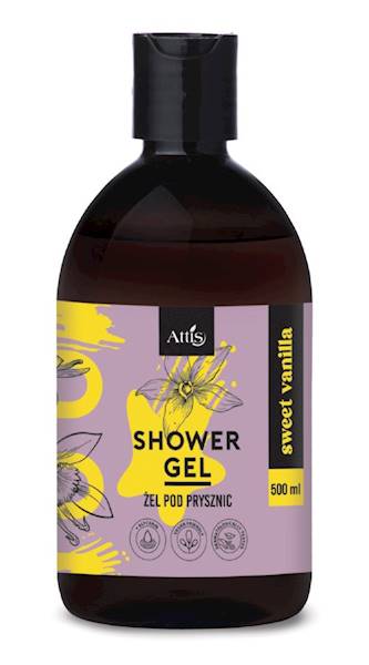 ATTIS żel pod prysznic 500ml SWEET VANILLA