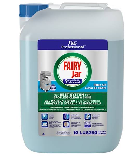 FAIRY JAR 10L RINSE AID płukanie naczyń - zmywarki