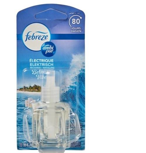 FEBREZE Ambi Pur ELECTRIC -ZAPAS- 20ml BERMUDA VIB
