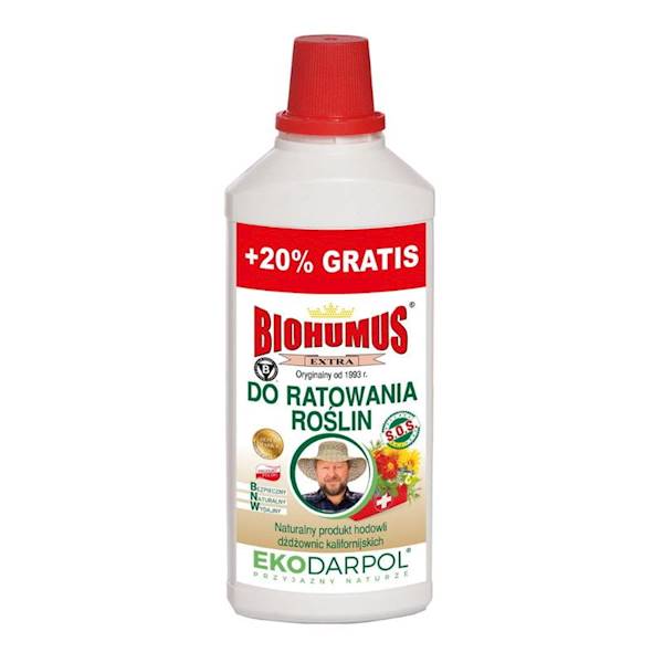 BIOHUMUS EXTRA 1,2L do ratowania roślin
