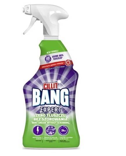 CILLIT BANG 750ml *spray* TŁUSZCZ zielony VAT 8%